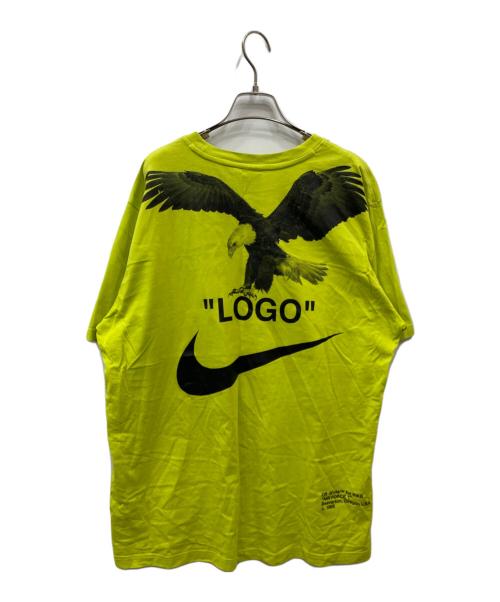 NIKE（ナイキ）NIKE (ナイキ) OFFWHITE (オフホワイト) Tシャツ イエロー サイズ:XLの古着・服飾アイテム