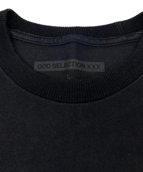 GOD SELECTION XXX（ゴッド セレクション トリプルエックス）GOD SELECTION XXX (ゴッド セレクション トリプルエックス) Tシャツ ブラック サイズ:Lの古着・服飾アイテム