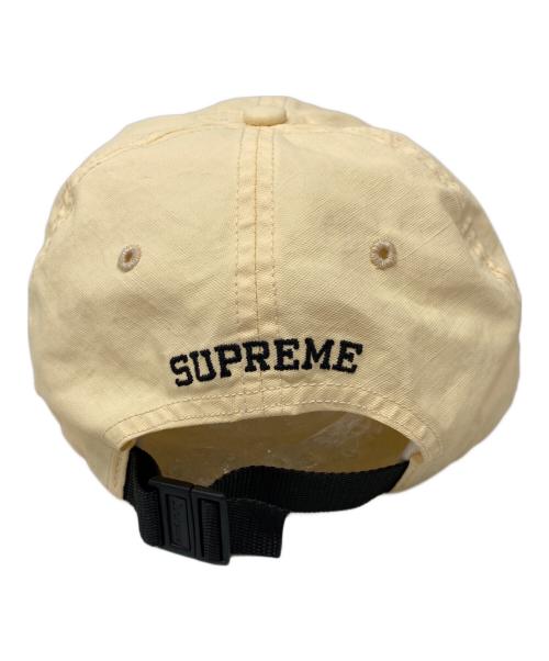 SUPREME（シュプリーム）Supreme (シュプリーム) 22SS Small Box Coated Linen 6-Panel アイボリーの古着・服飾アイテム