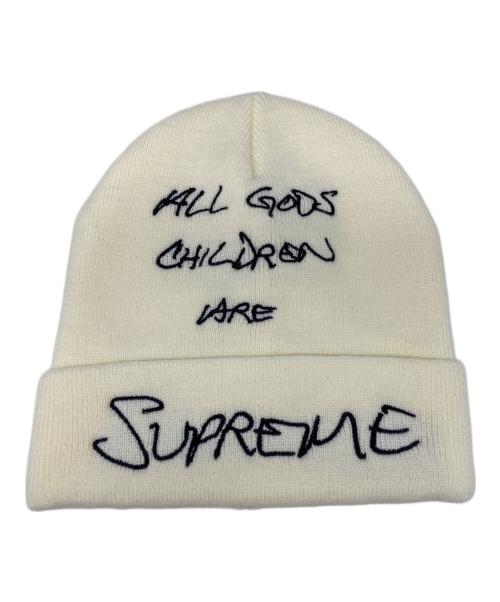 SUPREME（シュプリーム）Supreme (シュプリーム) 22SS God's Children Beanie ホワイトの古着・服飾アイテム
