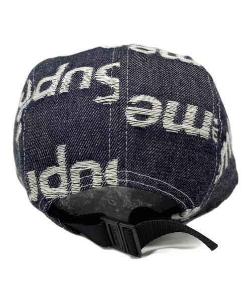 SUPREME（シュプリーム）Supreme (シュプリーム) 25AW Jacquard Logos Denim Camp Cap インディゴの古着・服飾アイテム
