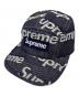 Supreme（シュプリーム）の古着「25AW Jacquard Logos Denim Camp Cap」｜インディゴ