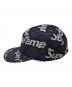 Supreme (シュプリーム) 25AW Jacquard Logos Denim Camp Cap インディゴ：12000円