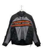 HARLEY-DAVIDSONハーレーダビッドソン）の古着「ライディングジャケット」｜ブラック