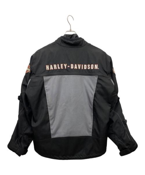 HARLEY-DAVIDSON（ハーレーダビッドソン）HARLEY-DAVIDSON (ハーレーダビッドソン) ライディングジャケット ブラック サイズ:XLの古着・服飾アイテム