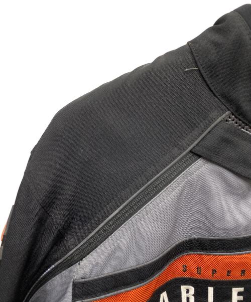 HARLEY-DAVIDSON（ハーレーダビッドソン）HARLEY-DAVIDSON (ハーレーダビッドソン) ライディングジャケット ブラック サイズ:XLの古着・服飾アイテム