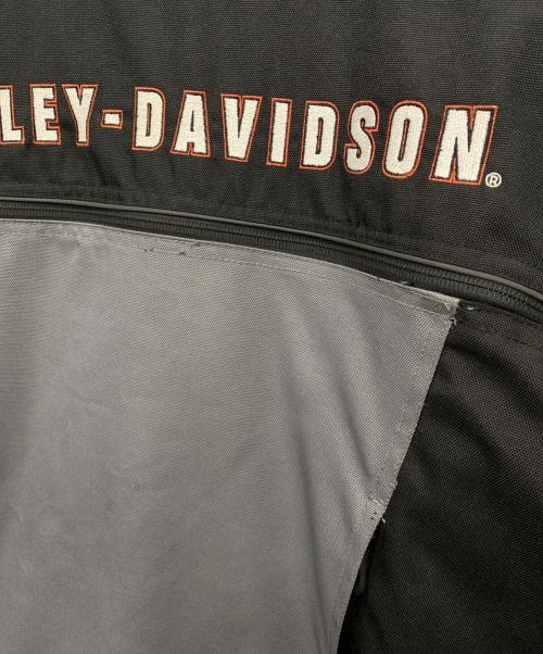 HARLEY-DAVIDSON（ハーレーダビッドソン）HARLEY-DAVIDSON (ハーレーダビッドソン) ライディングジャケット ブラック サイズ:XLの古着・服飾アイテム