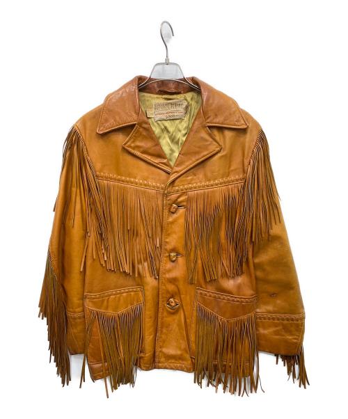 RANCHER by Schott（ランチャー バイ ショット）RANCHER by Schott (ランチャー バイ ショット) フリンジジャケット ブラウン サイズ:40の古着・服飾アイテム