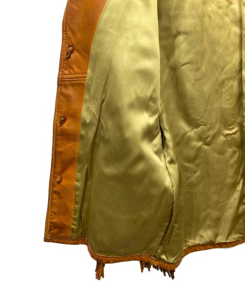 RANCHER by Schott（ランチャー バイ ショット）RANCHER by Schott (ランチャー バイ ショット) フリンジジャケット ブラウン サイズ:40の古着・服飾アイテム
