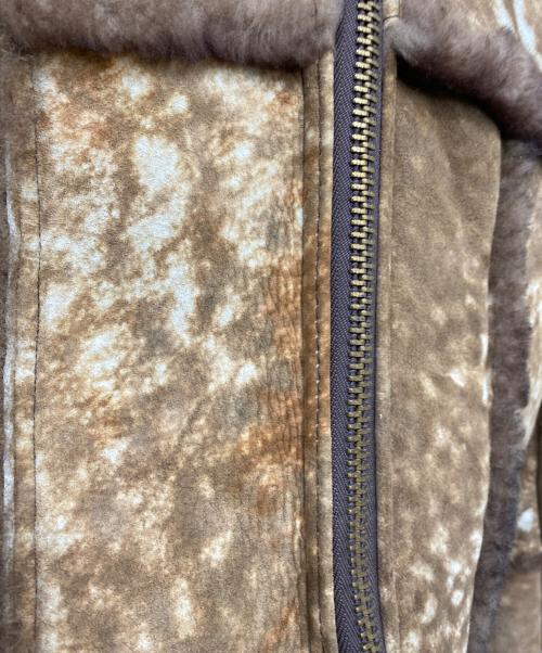 Schott（ショット）Schott (ショット) ムートンジャケット ブラウン サイズ:36の古着・服飾アイテム