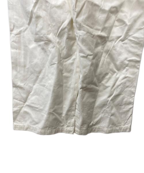 Spick and Span（スピック＆スパン）Spick and Span (スピック＆スパン) Higuchi*S2WAYハイウエストパンツ ホワイト サイズ:Sの古着・服飾アイテム