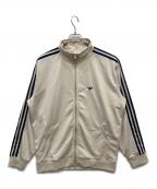 adidasアディダス）の古着「トラックジャケット」｜ベージュ