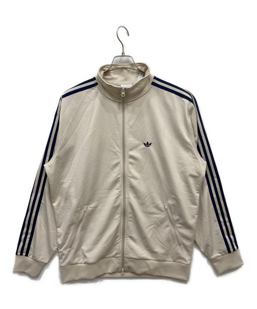 adidas（アディダス）adidas (アディダス) トラックジャケット ベージュ サイズ:Mの古着・服飾アイテム