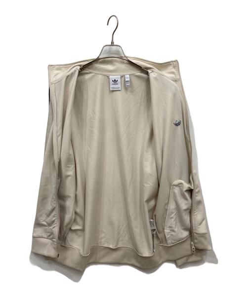 adidas（アディダス）adidas (アディダス) トラックジャケット ベージュ サイズ:Mの古着・服飾アイテム