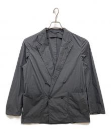 UNITED ARROWS（ユナイテッドアローズ）の古着「ダントツ撥水 オーディナリー ナイロン ４ボタン ダブル ジャケット」｜グレー