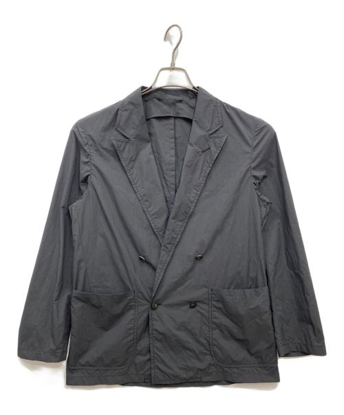 UNITED ARROWS（ユナイテッドアローズ）UNITED ARROWS (ユナイテッドアローズ) ダントツ撥水 オーディナリー ナイロン ４ボタン ダブル ジャケット グレー サイズ:Sの古着・服飾アイテム