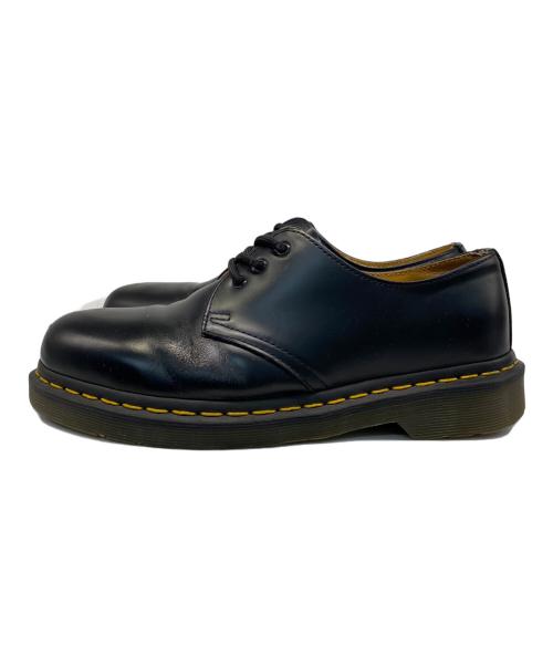 Dr.Martens（ドクターマーチン）Dr.Martens (ドクターマーチン) 3ホールレザーシューズ ブラック サイズ:UK6の古着・服飾アイテム
