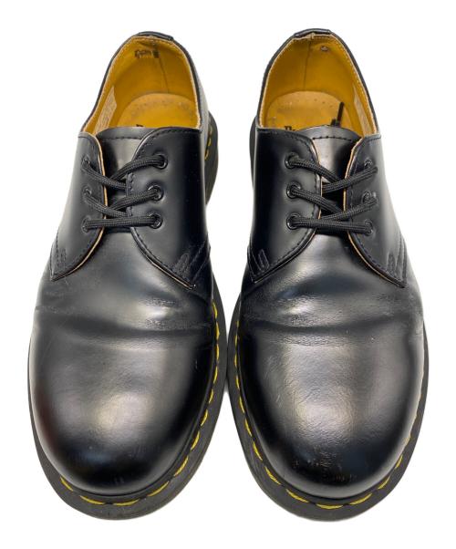Dr.Martens（ドクターマーチン）Dr.Martens (ドクターマーチン) 3ホールレザーシューズ ブラック サイズ:UK6の古着・服飾アイテム