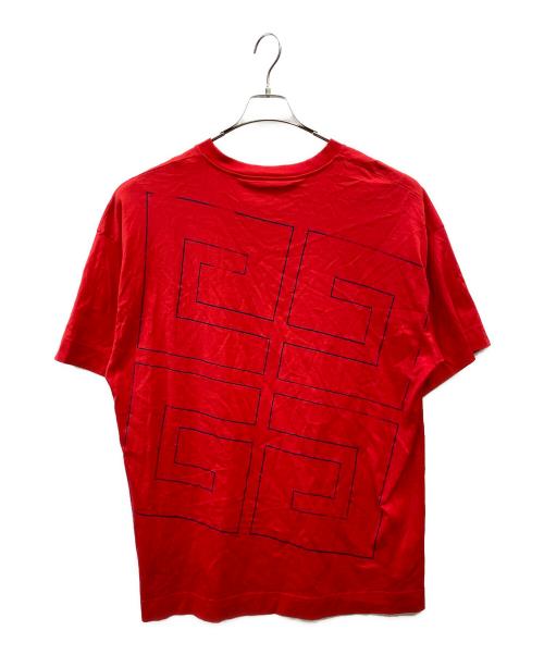 GIVENCHY（ジバンシィ）GIVENCHY (ジバンシィ) STANDARD T-shirt レッド サイズ:3XLの古着・服飾アイテム