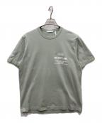 HELMUT LANGヘルムートラング）の古着「プリントTシャツ」｜グリーン