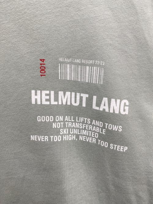 HELMUT LANG（ヘルムートラング）HELMUT LANG (ヘルムートラング) プリントTシャツ グリーン サイズ:Lの古着・服飾アイテム