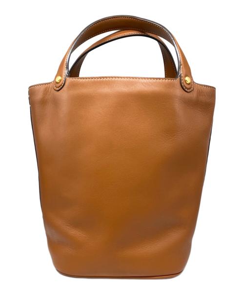 TORY BURCH（トリーバーチ）TORY BURCH (トリーバーチ) 2WAYバッグ ブラウンの古着・服飾アイテム