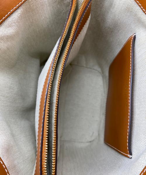 TORY BURCH（トリーバーチ）TORY BURCH (トリーバーチ) 2WAYバッグ ブラウンの古着・服飾アイテム