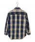 Wrangler (ラングラー) 長袖シャツ ホワイト×ネイビー サイズ:L：5000円