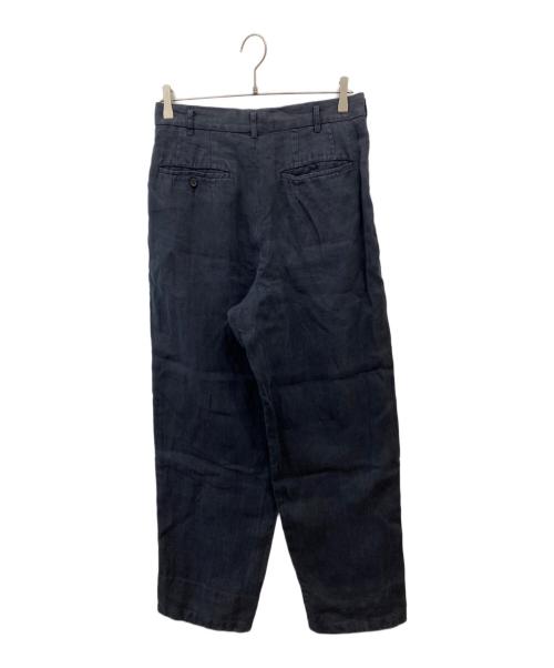 Y's for men（ワイズフォーメン）Y's for men (ワイズフォーメン) リネンパンツ ブラック サイズ:Mの古着・服飾アイテム