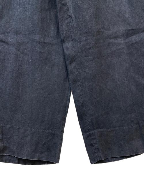 Y's for men（ワイズフォーメン）Y's for men (ワイズフォーメン) リネンパンツ ブラック サイズ:Mの古着・服飾アイテム