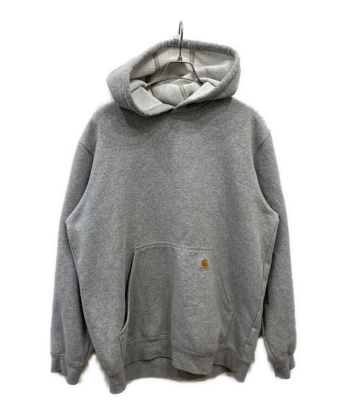 CarHartt（カーハート）CarHartt (カーハート) パーカー グレー サイズ:Lの古着・服飾アイテム