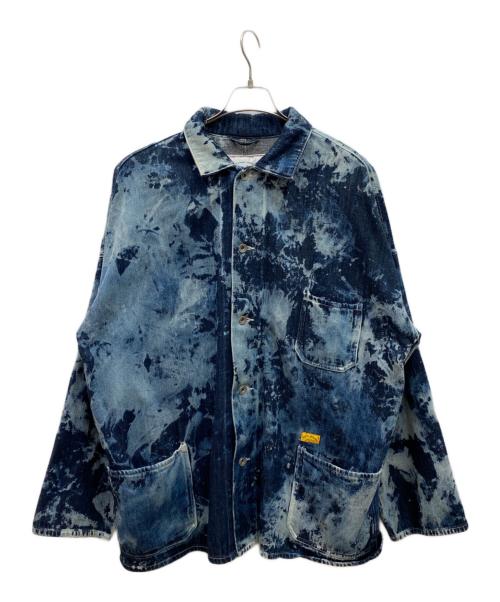 NATAL DESIGN（ネイタルデザイン）NATAL DESIGN (ネイタルデザイン) ウォッシュデニムカバーオール インディゴ サイズ:Lの古着・服飾アイテム