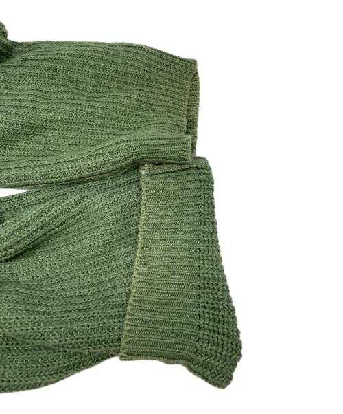 DAIRIKU（ダイリク）DAIRIKU (ダイリク) 20AW NEW HOLLYWOOD ダメージニット グリーン サイズ:不明の古着・服飾アイテム