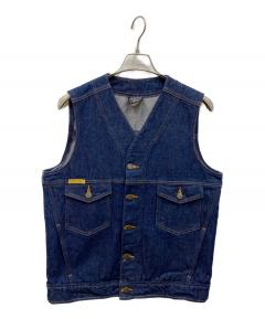 桃太郎ジーンズ　藍布屋　ベスト　サイズLL 中古・古着通販】MOMOTARO JEANS (桃太郎ジーンズ) ワークベスト