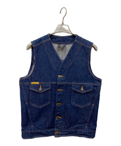 PRSN BLU（プリズンブルース）PRSN BLU (プリズンブルース) ベスト インディゴ サイズ:02の古着・服飾アイテム