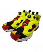 REEBOKリーボック）の古着「INSTAPUMP FURY 94」｜イエロー×レッド