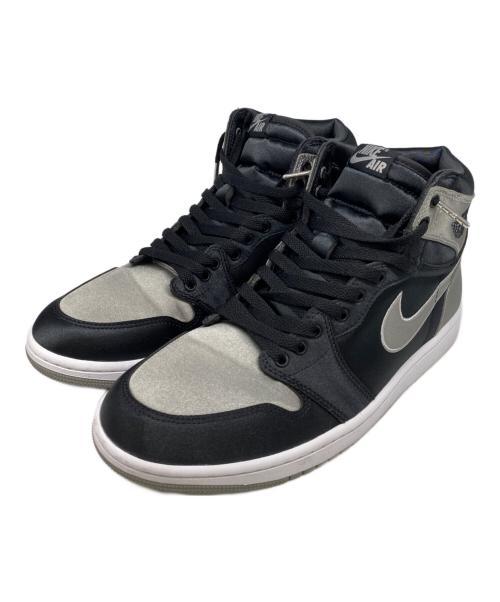 NIKE（ナイキ）NIKE (ナイキ) Air JODAN 1 Retro High OG ブラック×シルバー サイズ:28㎝の古着・服飾アイテム
