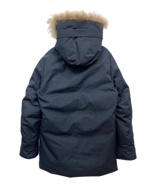 Pyrenex（ピレネックス）Pyrenex (ピレネックス) AMIRAL ラクーンファーダウンコート ネイビー サイズ:Sの古着・服飾アイテム