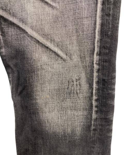 DIOR HOMME（ディオール オム）DIOR HOMME (ディオール オム) 03SS エディ期 爪痕ブラックデニムパンツ ブラック サイズ:48の古着・服飾アイテム
