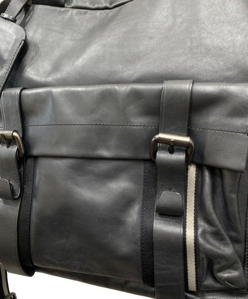 BOSS HUGO BOSS（ボス ヒューゴボス）BOSS HUGO BOSS (ボス ヒューゴボス) レザーブリーフケース ブラックの古着・服飾アイテム