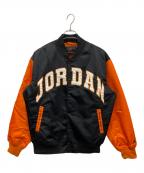 JORDANジョーダン）の古着「バーシティ ジャケット」｜ブラック
