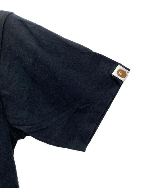 A BATHING APE（アベイシングエイプ）A BATHING APE (アベイシングエイプ) メタルTシャツ ブラック サイズ:Sの古着・服飾アイテム