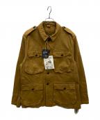 second hand cotton beltセコンド ハンド コットン ベルト）の古着「ミリタリージャケット」｜ブラウン