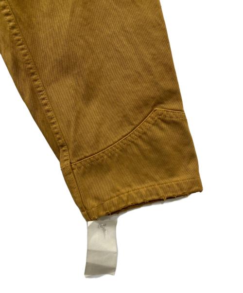 second hand cotton belt（セコンド ハンド コットン ベルト）second hand cotton belt (セコンド ハンド コットン ベルト) ミリタリージャケット ブラウン サイズ:Lの古着・服飾アイテム
