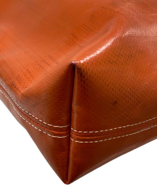 FREITAG（フライターグ）FREITAG (フライターグ) 2wayトートバッグ ホワイト×オレンジの古着・服飾アイテム