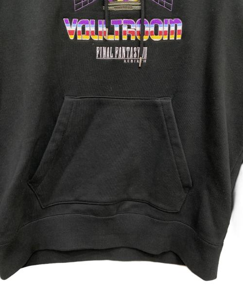 VAULTROOM（ボルトルーム）VAULTROOM (ボルトルーム) FINAL FANTASYコラボパーカー ブラック サイズ:Lの古着・服飾アイテム