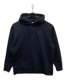 Y-3（ワイスリー）の古着「M CLASSIC CHEST LOGO HOODIE」｜ブラック