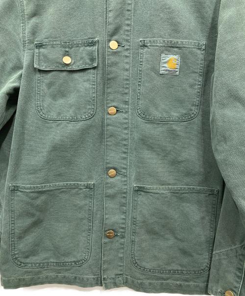 Carhartt WIP（カーハート ワーク イン プログレス）Carhartt WIP (カーハート ワーク イン プログレス) ミシガンチョアコート グリーン サイズ:Mの古着・服飾アイテム