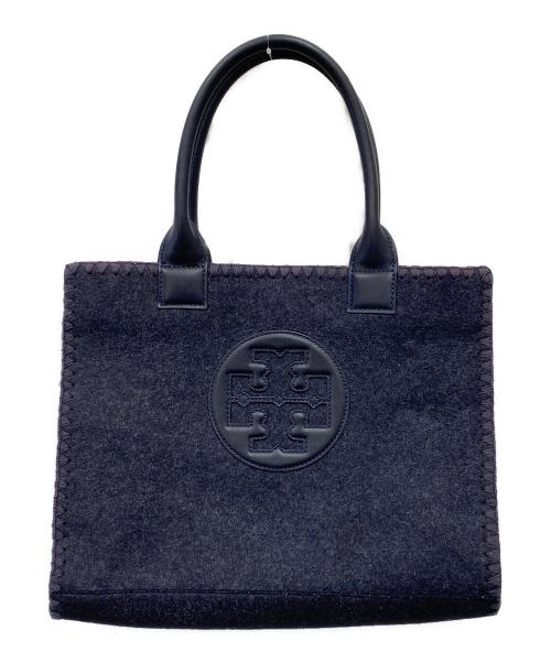 TORY BURCH（トリーバーチ）TORY BURCH (トリーバーチ) トートバッグ ネイビーの古着・服飾アイテム