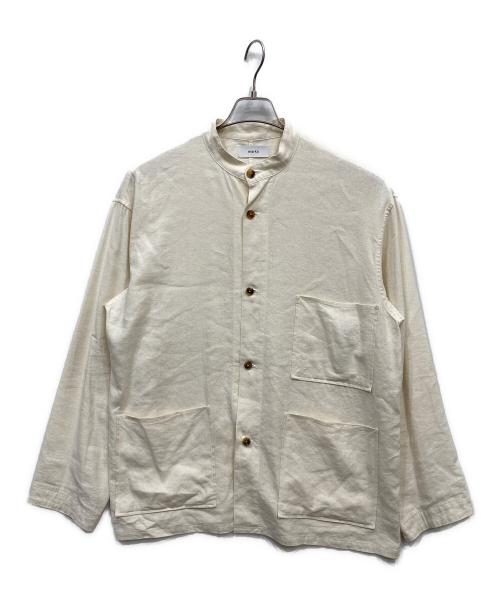 MARKA（マーカ）MARKA (マーカ) COVER ALL SHIRT - silk linen アイボリー サイズ:2の古着・服飾アイテム